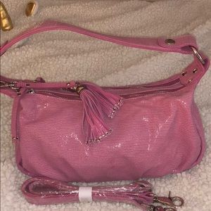 Chez by Cheryl leather mini satchel/ crossbody